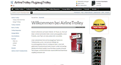 Desktop Screenshot of airlinetrolley.ch